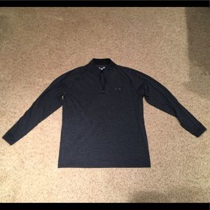 BRAND NEW Mens Navy Under Armour 3/4 Zip Size L